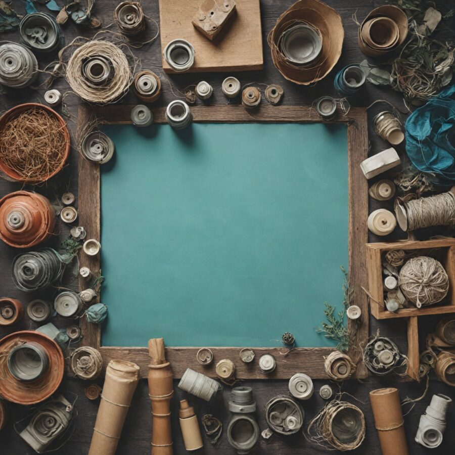 Artesanato Sustentável: Guia Prático para Transformar Materiais Recicláveis em Arte